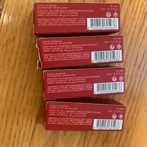 Maison Francis Kurkdjian Rouge 540 Red Packaging - Picture 6 of 7